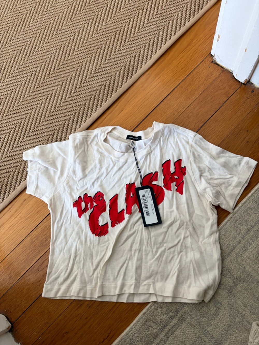 R13 Baby tee XS NWT
